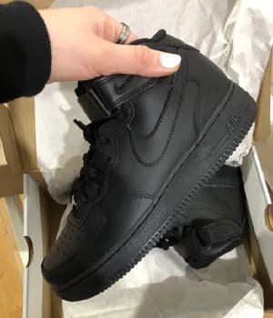 Nike Air Force 1'07 Triple Black High