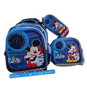 3 pcs set school bags