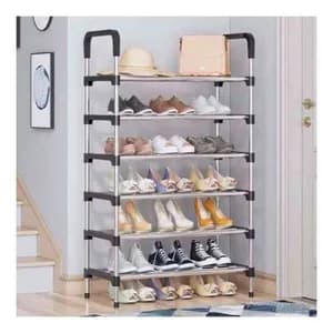 6-Tier Metal Shoe Rack
