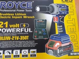 Royce 21V Brushless Lithium Electric Impact Wrench