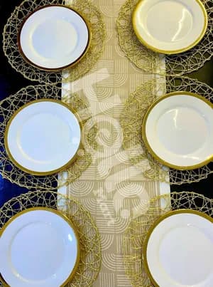 6-Piece Dining Table Mat Set