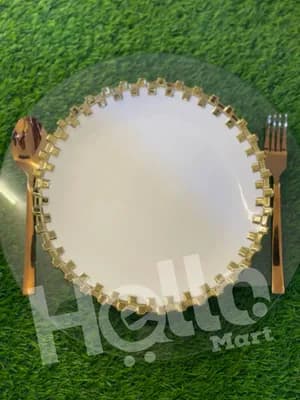 Ceramic Dining Plate Set 6 Pcs