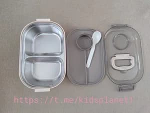 Stainless steel lunch box single layer