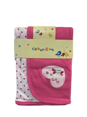 Premium Cotton Club Baby Shawl with hoodies