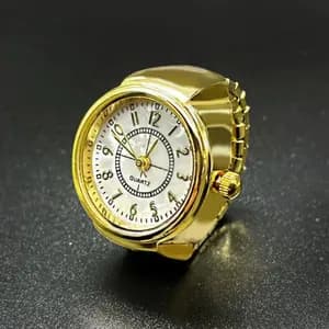 Gold Ring Watch