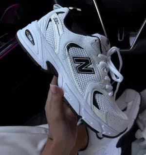 New Balance 530 White Black Unisex Shoes