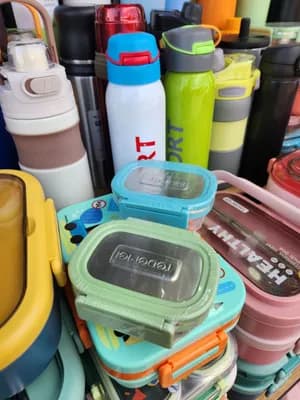 Lunch Boxes and Water Bottles
