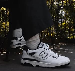 New Balance 550 White Oreo Unisex Sneakers