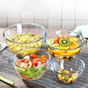Luminarc Cocoon Glass Salad Bowl Set