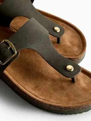 Primark T- bar buckle mule sandals