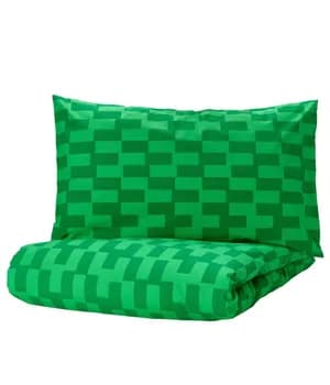 IKEA Duvet Cover And Pillowcase 150x200/50x80 cm green