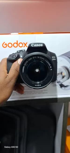 Canon 2000D DSLR Camera with 18-55mm Lens