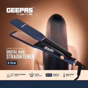 Geepas Professional Digital Hair Straightener GHS86076