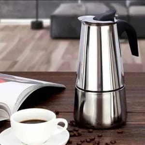 12-Cup Aluminum Espresso Coffee Maker