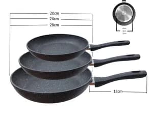 Momcoc Non Stick Frying Pan Set