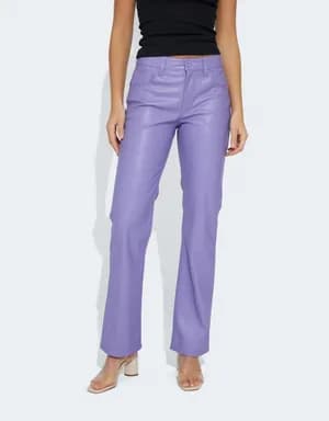 Bikbok Faux Leather Pants for Women