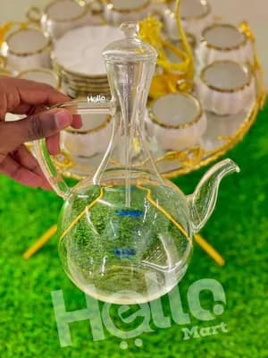 Heat-Resistant Glass Jebena Coffee Pot