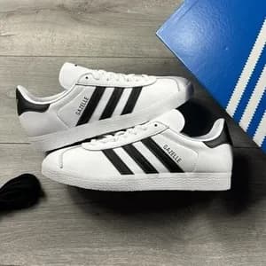Adidas Gazelle OG White Black Leather