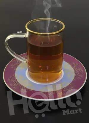 Quality Glass Tea Cups Set