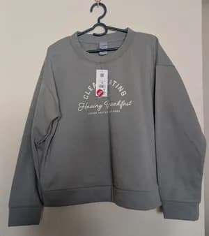 Kappahl Oversized Women Sweatshirt Size M