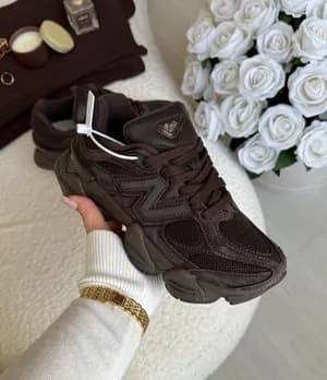 New Balance 9060 Dark Chocolate Sneakers