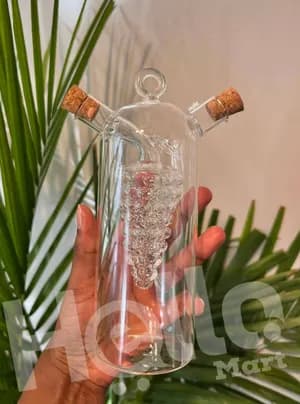 2-in-1 Glass Oil Dispenser 480ml