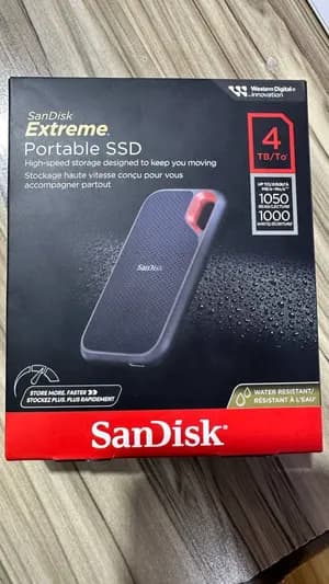 SanDisk Extreme 4TB External SSD