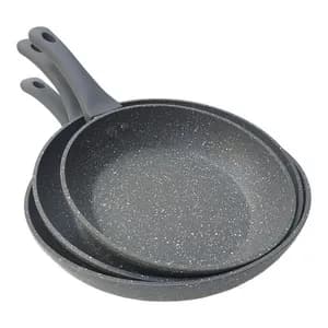 Momcoc Granite Non-Stick Frying Pan Set