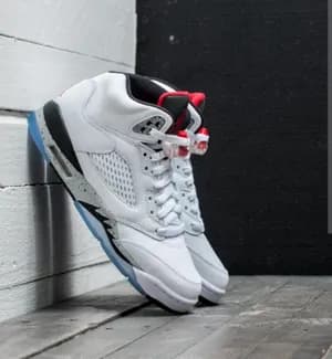 Air Jordan white cement sneakers
