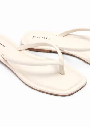 PAPAYA toe post sandal