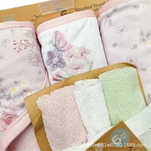 3 Piece Hooded Towel 3 Piece Washcloths