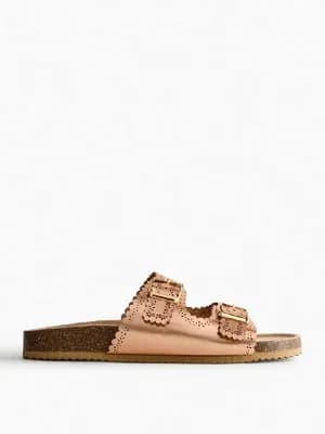 Primark Double Buckle Strap Mule Sandals