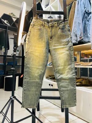 Men's Faded Denim Jeans 30-36