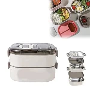 High Quality Double Layer Lunch Box