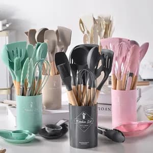 Silicone Kitchen Utensil Set 18-Piece