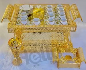 Large Coffee Rekebot Serving Set
