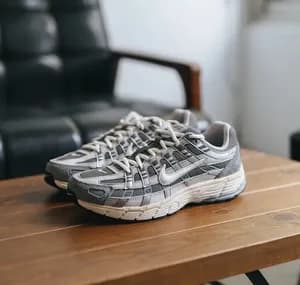 Nike P6000 White Silver Men's Sneakers