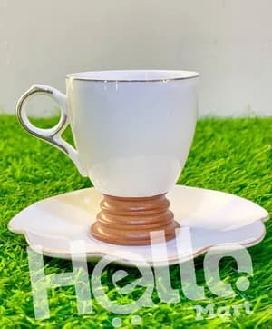 Coffee Cup Set 6 Pieces with Saucer