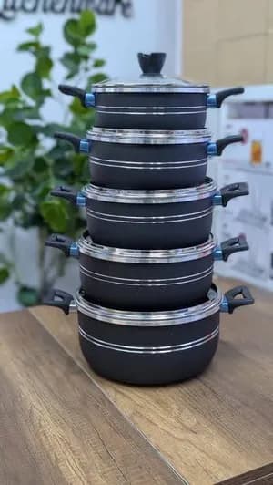 Momco Granite Marble Cookware Set FB1211