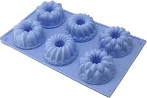 6-cavity silicone mold