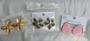 Stainless steel EARRINGS