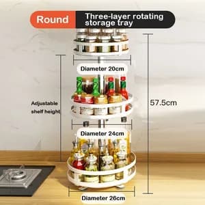 360° ROTATING STORAGE RACK
