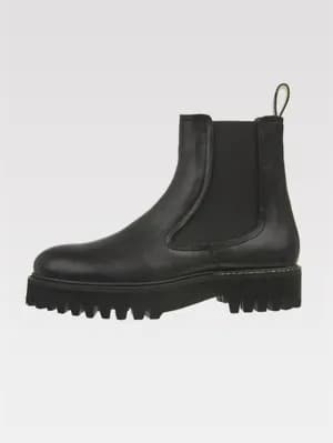 PEPE JEANS Leather Chelsea Boots