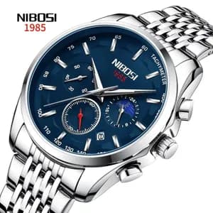 NIBOSI Men's Fashion Watch 3ATM Water Resistant