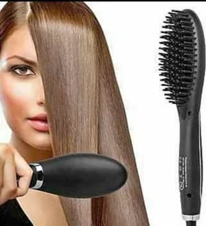 Gemei Professional Hair Straightner Brush