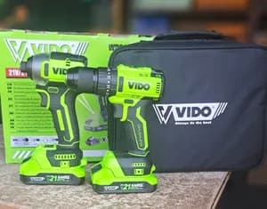 Vido 21V Cordless Drill and Impact Wrench