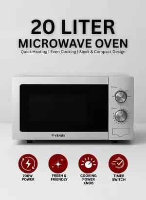 VENUS VMO-20SS 20L Microwave Oven