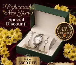 Watch and Bracelet Combo Gift Set for Ladies
