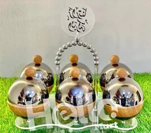 6-Compartment Cookie Sweets Serving Set