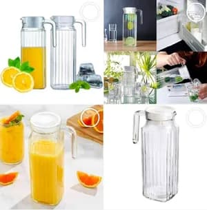 Home Box Glass Jug with Lid